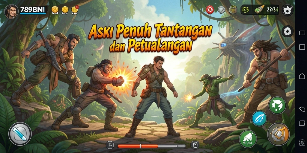 Gameplay mendebarkan dari 789BNI yang penuh aksi.