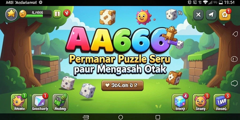 Screenshot utama AA666 memperlihatkan gameplay yang menantang dan menarik.