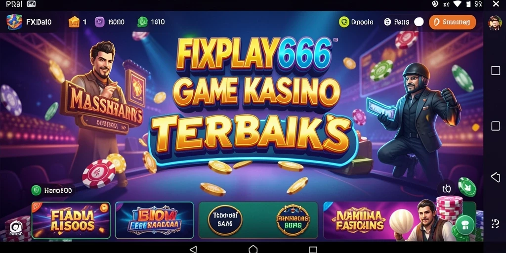 Gameplay menarik FIXPLAY666 dalam suasana Kasino yang menegangkan.