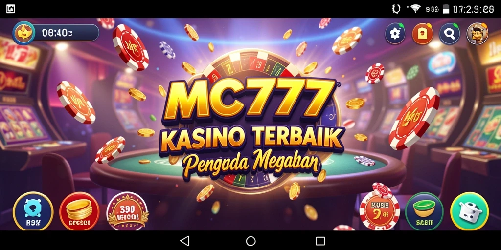 Screenshot MC777 menampilkan gameplay Kasino yang menarik dan mendebarkan.
