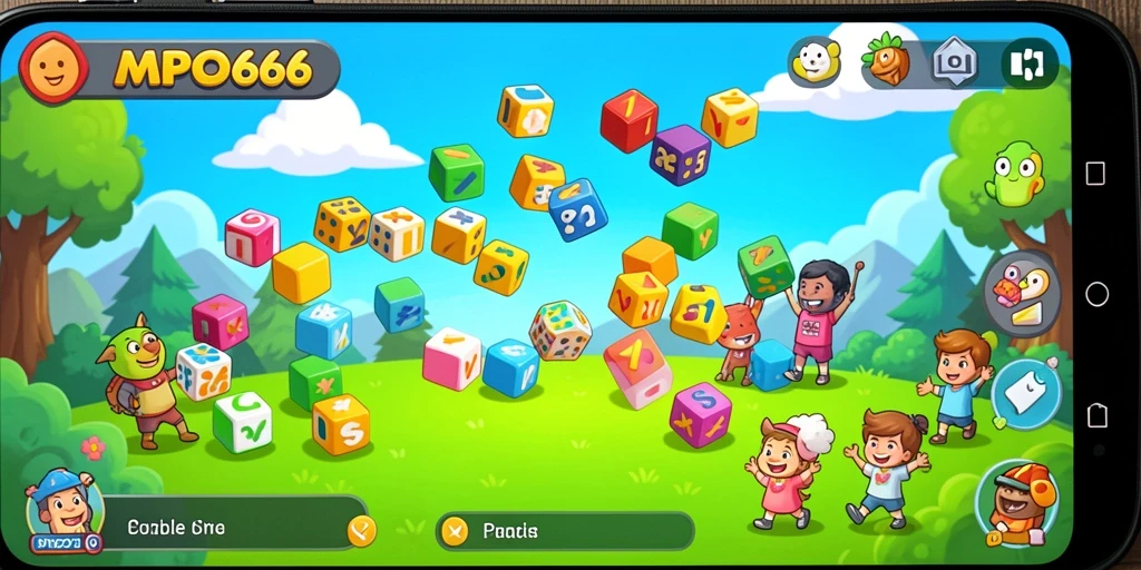 Screenshot MPO666 menampilkan gameplay seru dalam menyusun puzzle.
