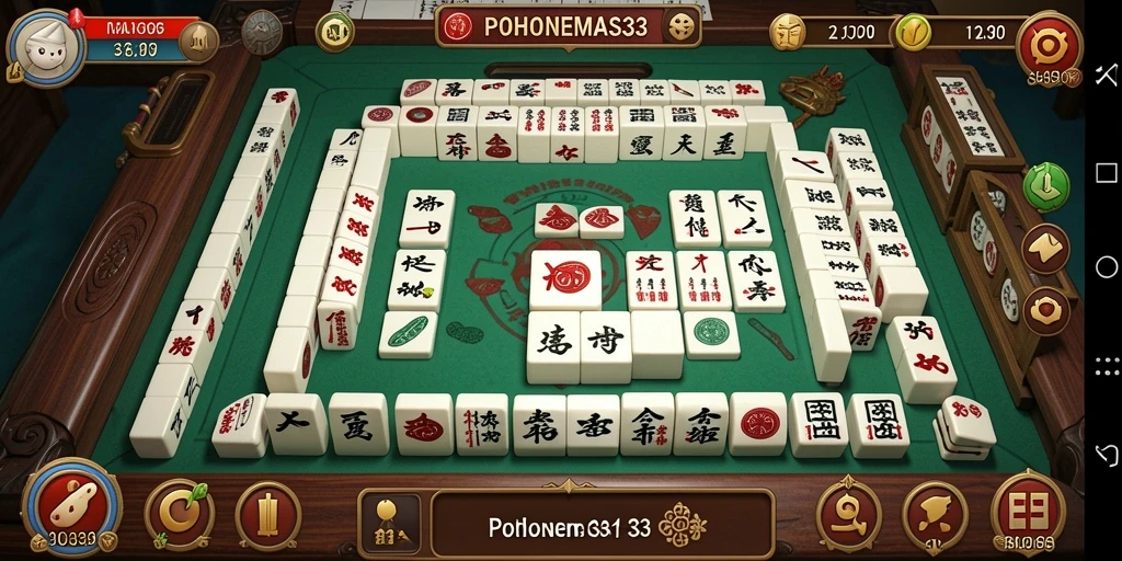 Tampilan gameplay POHONEMAS33 yang menarik dan menantang.