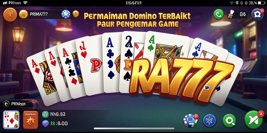 Gameplay seru PRIMA77 dengan grafis menarik dan fitur interaktif.