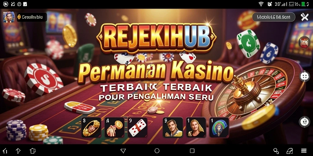 Tampilan gameplay Kasino yang menarik dan interaktif di REJEKIHUB.