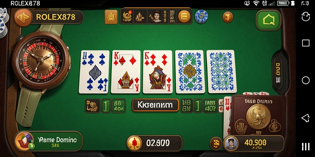 Tampilan gameplay seru dan kompetitif dari ROLEX878.