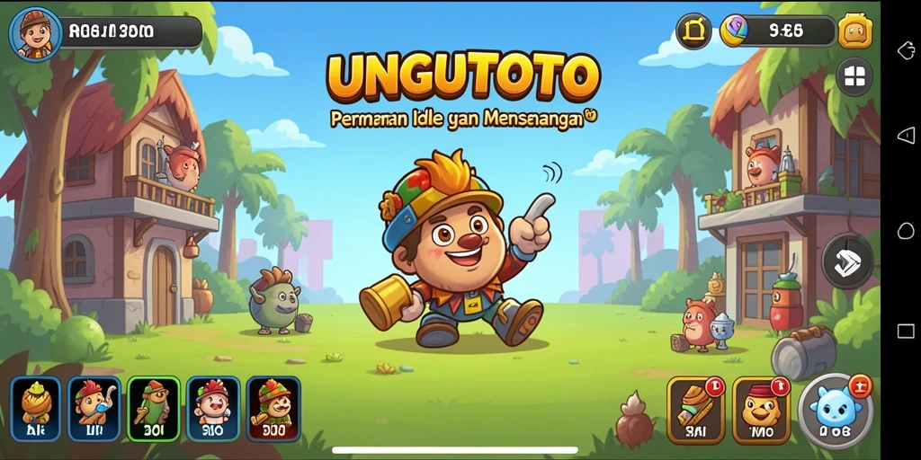Gameplay seru dan menawan dari UNGUTOTO yang membuat ketagihan.